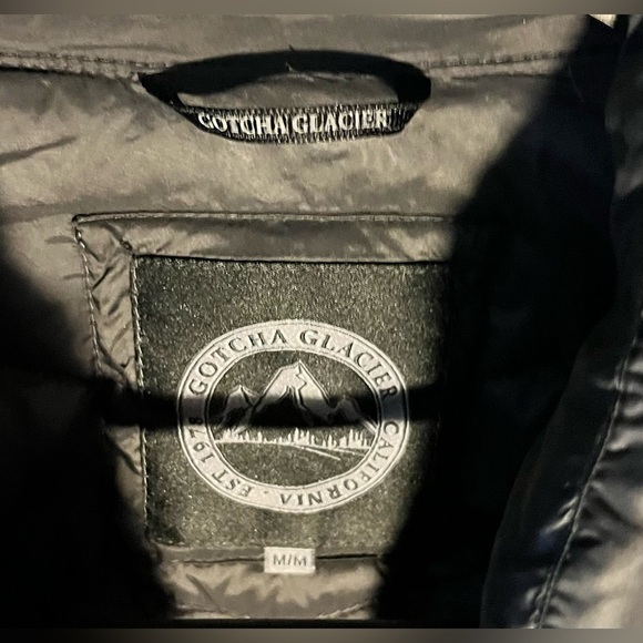 Black Puffer Jacket - Picture 3 of 3